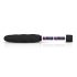 Easytoys Power Vibe - Kierretty silikonivibraattori (musta)