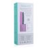 Easytoys Power Vibe - Kierretty silikonivibraattori (musta)