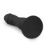 Easytoys - penis-muotoinen, imukupilla varustettu dildo (musta)
