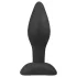 Easytoys - anustappi - pieni - silikoni - musta
