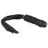 Easytoys Flogger - piiska ja silikonidildo yhdessä (musta)