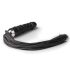 Easytoys Flogger - piiska ja silikonidildo yhdessä (musta)