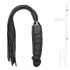 Easytoys Flogger - piiska ja silikonidildo yhdessä (musta)