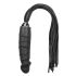 Easytoys Flogger - piiska ja silikonidildo yhdessä (musta)