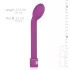 Easytoys Slim - G-pistevibraattori - lila