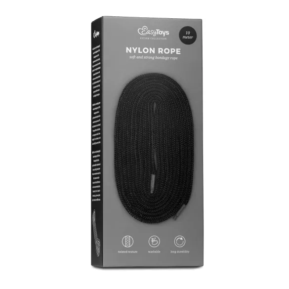 Easytoys Rope - sidontaköysi (10 m, musta)