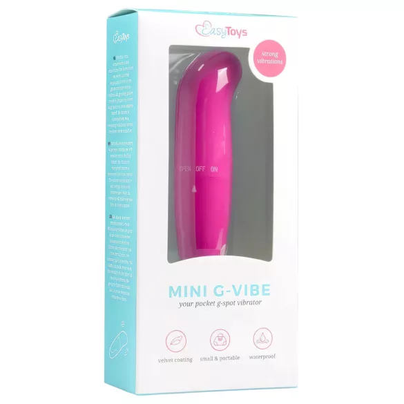 EasyToys - G-pistevibraattori minikoko - pinkki