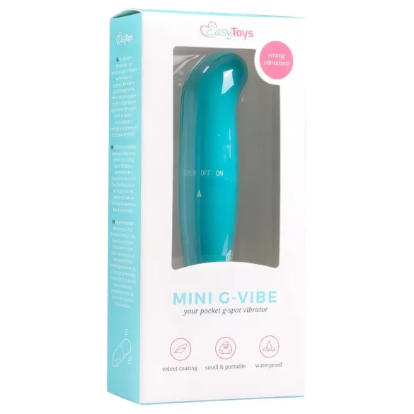 EasyToys - G-pistevibraattori - mini - sininen