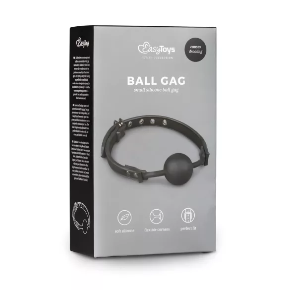 Easytoys - suupallo silikoni musta
