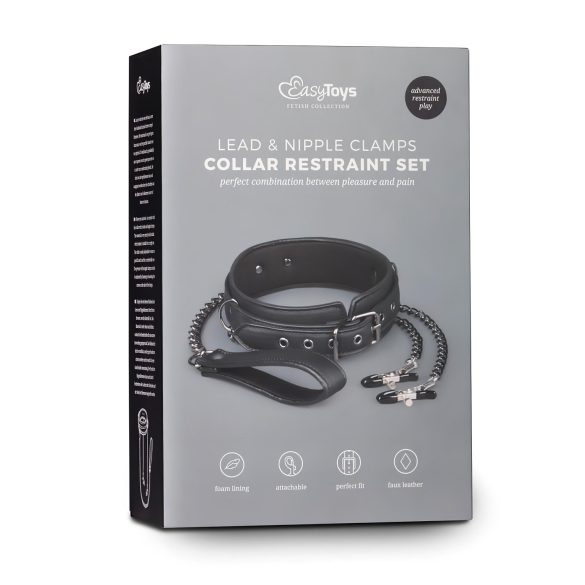 Easytoys - Nännipuristin, kaulapanta ja talutinsarja (4 osaa)