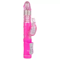 EasyToys Bunny - työntöliikevibraattori (vaaleanpunainen)