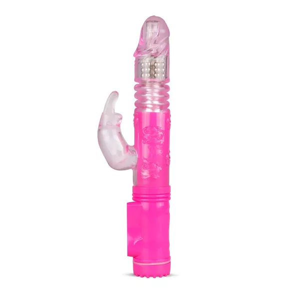 Easytoys Bunny - kaksitoiminen vibraattori - pinkki