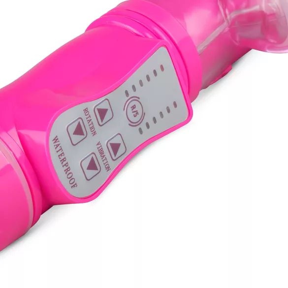 Easytoys Bunny - kaksitoiminen vibraattori - pinkki
