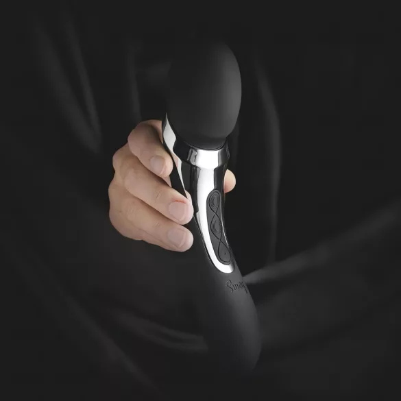 Sway No.1 Wand - hierontavibraattori 2in1 - ladattava - musta