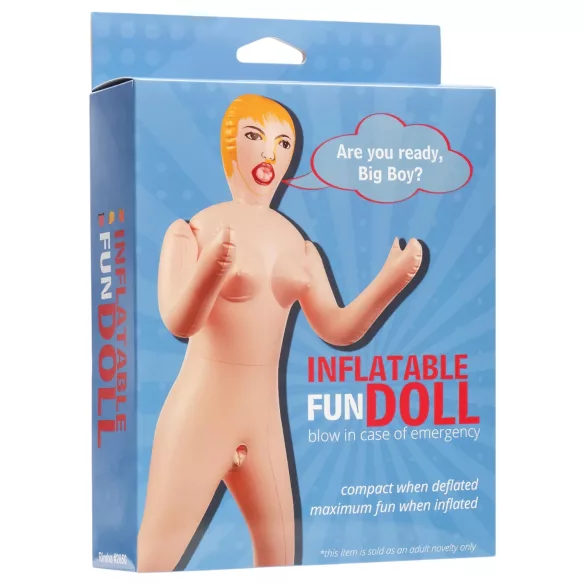Inflatable Fun - Realistinen seksinukke - puhallettava - nainen