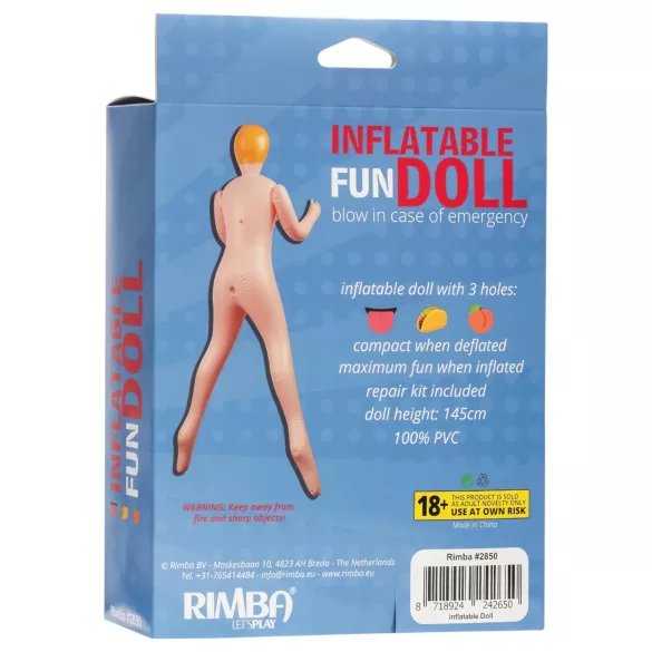 Inflatable Fun - Realistinen seksinukke - puhallettava - nainen