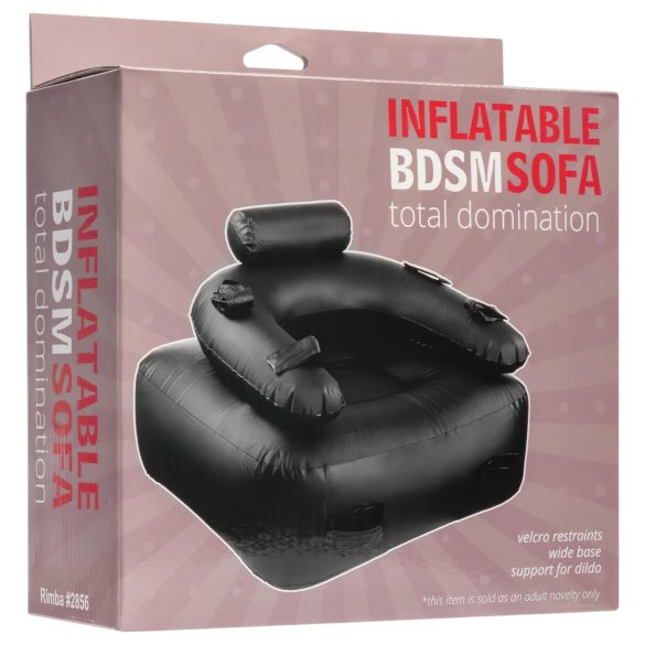 Inflatable Fun - BDSM-sohva - musta