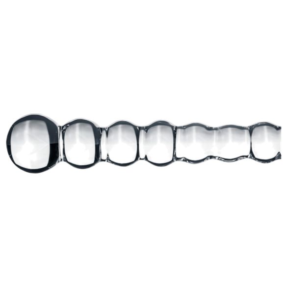 Gildo Glass No. 20 - lasidildo helmillä - läpinäkyvä