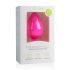 Easytoys Timantti - valkoinen kivellinen anustappi (iso) - pinkki