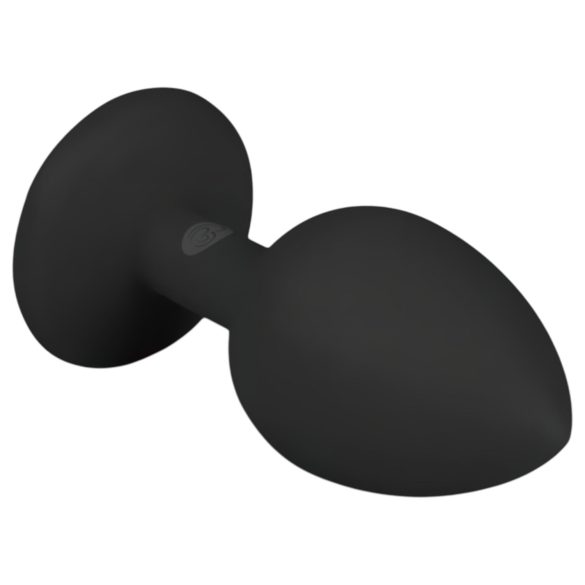 Easytoys Diamond - anustappi timantilla - pieni - musta