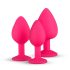 Easytoys Timantti - anustappisetti (vaaleanpunainen)