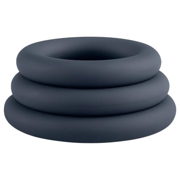 Boners - penisrenkaat setti - 3 kpl - harmaa