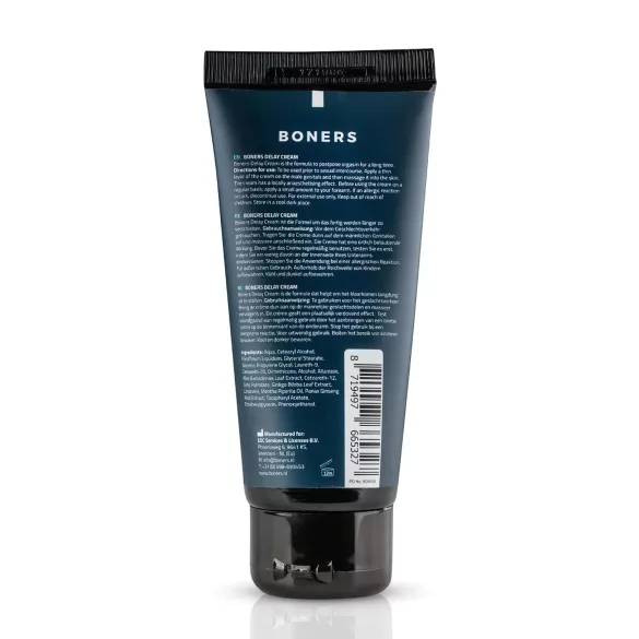 Boners - viivästysvoide miehille - 100 ml