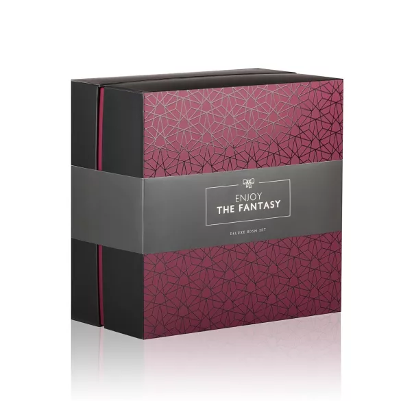 LoveBoxxx The Fantasy - vibraattori bondage-setti 6 osaa