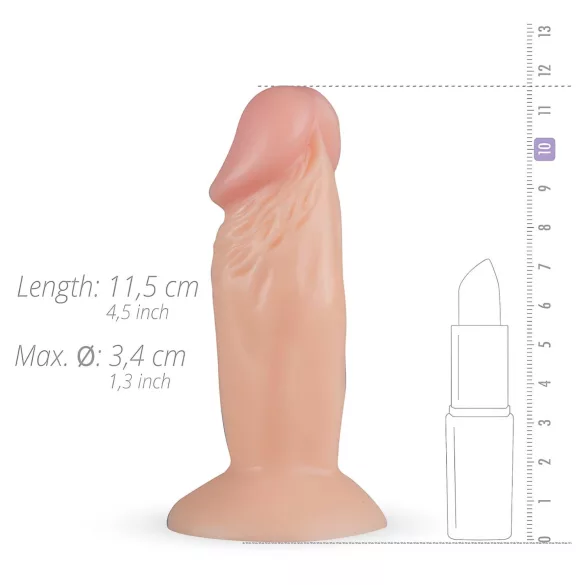 Real Fantasy Archi - realistinen dildo - 11,5 cm - luonnollinen