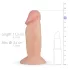 Real Fantasy Archi - realistinen dildo - 11,5 cm - luonnollinen