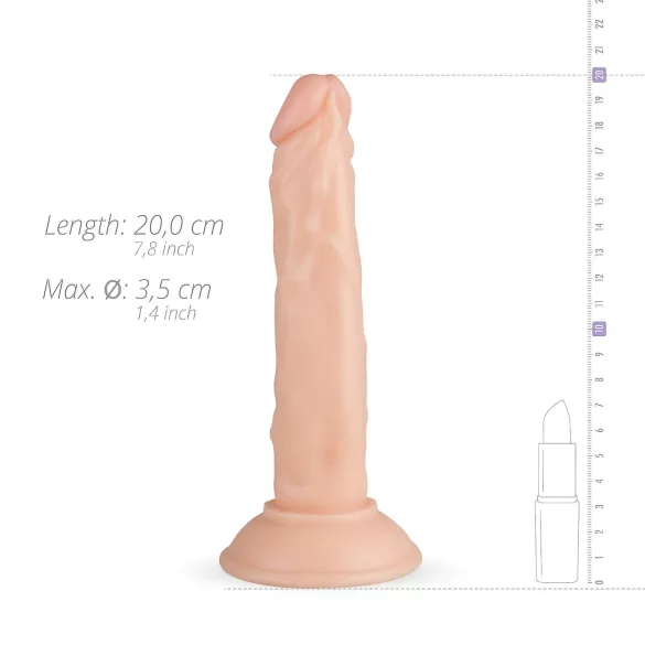 Real Fantasy Blane - realistinen dildo - 20 cm - luonnollinen