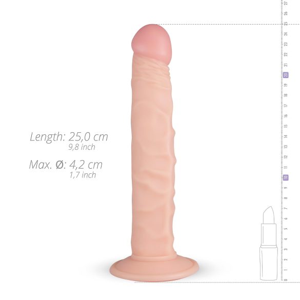 Real Fantasy Scott - realistinen dildo - 25 cm - vaalea