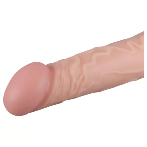 Real Fantasy Shawn - realistinen iso dildo - 35cm - vaalea