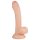Real Fantasy Vince - dildo kivesten ja esinahan kanssa - 19,5cm - luonnollinen