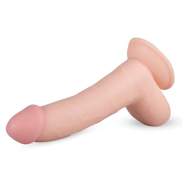 Real Fantasy Cliff - realistinen dildo kiveksillä - 22 cm - nude
