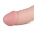Real Fantasy Cliff - realistinen dildo kiveksillä - 22 cm - nude
