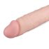 Real Fantasy Glynn - aidon tuntuinen dildo kivesosalla, 25 cm (nude)