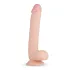 Real Fantasy Elvin - realistinen dildo kiveksillä - 28cm - beige