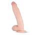 Real Fantasy Dwane - aidon tuntuinen dildo kivesosalla - 31cm (nude)