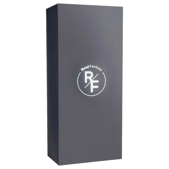 Real Fantasy Elvin - ladattava realistinen vibraattori - 28cm, vaalea