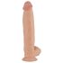 Real Fantasy Dwane - ladattava, aidontuntuinen vibraattori - 31 cm (nude)