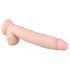 Real Fantasy Dwane - ladattava, aidontuntuinen vibraattori - 31 cm (nude)