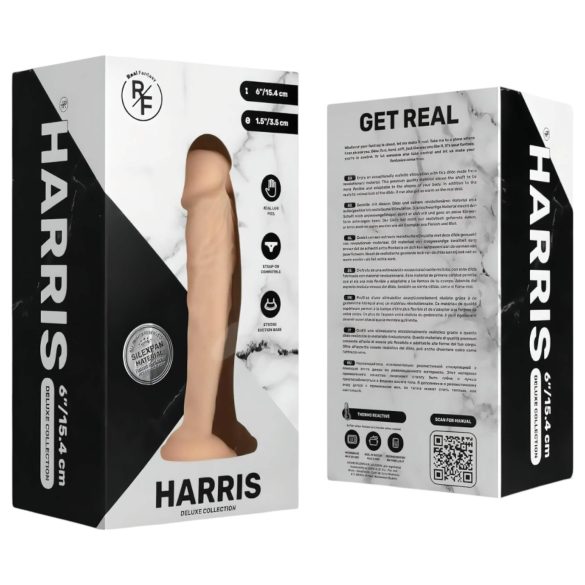 Real Fantasy Harris - realistinen dildo - 15 cm - vaalea