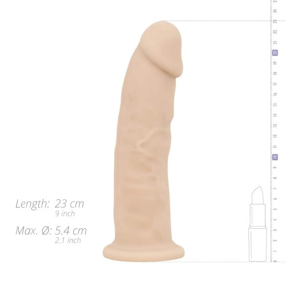Real Fantasy Xavier - realistinen dildo - 23 cm - vaalea
