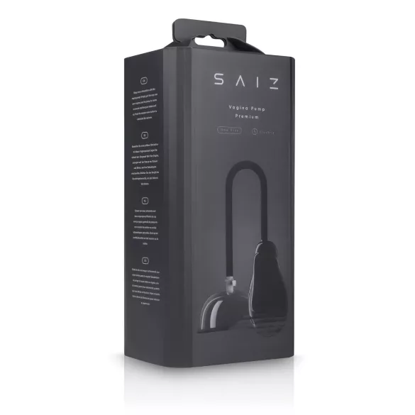 Saiz Premium - automaattinen vaginapumppu - läpinäkyvä/musta