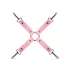 Secret Pleasure Chest - BDSM-setti edistyneille - 14 osaa - pinkki