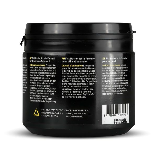 BUTTR - fisting-voide - öljymäinen liukuvoide - 500ml