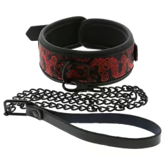 Dreamtoys Blaze - kaulapanta ja talutushihnasetti (punainen)