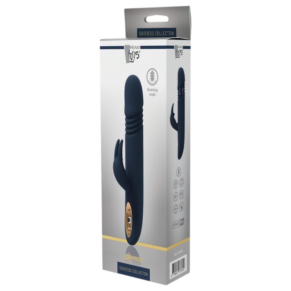 Goddess Zephyros - vesitiivis klitoriskiihotin-vibraattori - sininen