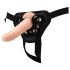 RealStuff Strap-On - kapea, säädettävä dildo (luonnollinen)